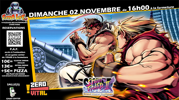 inscription Street Fighter 2X