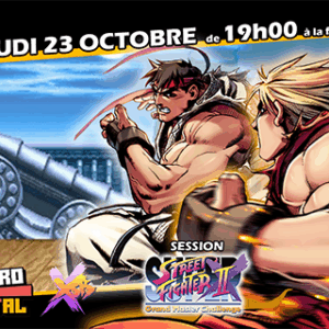 inscription Street Fighter 2X