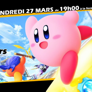Soirée Kirby air ride vendredi 27 mars